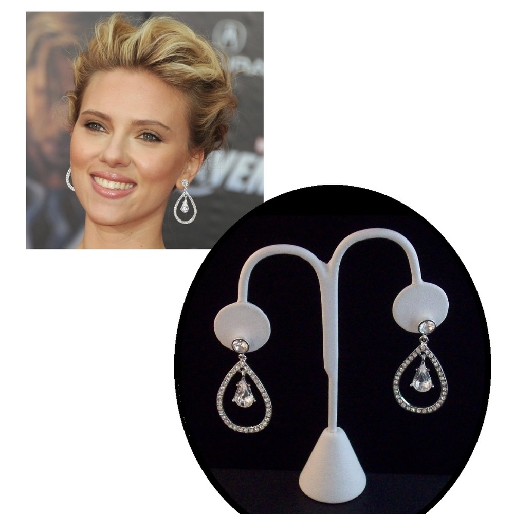 Wholesale Lot 6 Pair Teardrop Earrings Bridesmaid